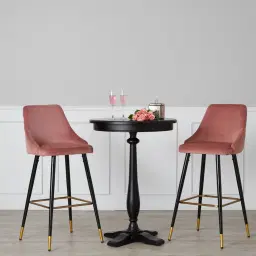Winston Bar Stool - Pink