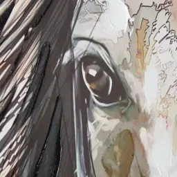 Brumby painting
