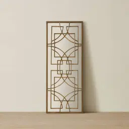 Buchannan Rectangle Mirror - Antique Gold