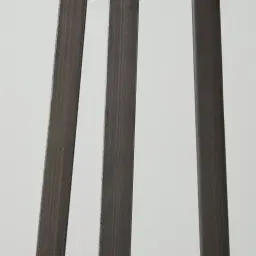 Rogers Brushed Graphite Floor Lamp - White Linen Lamp Shade