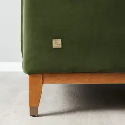 Humphrey Forest Green Velvet Occasional Chair