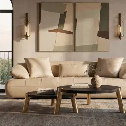Julio Antique Gold Hanging Wall Light
