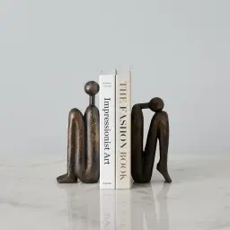 Desolation Bronze Resin Bookends