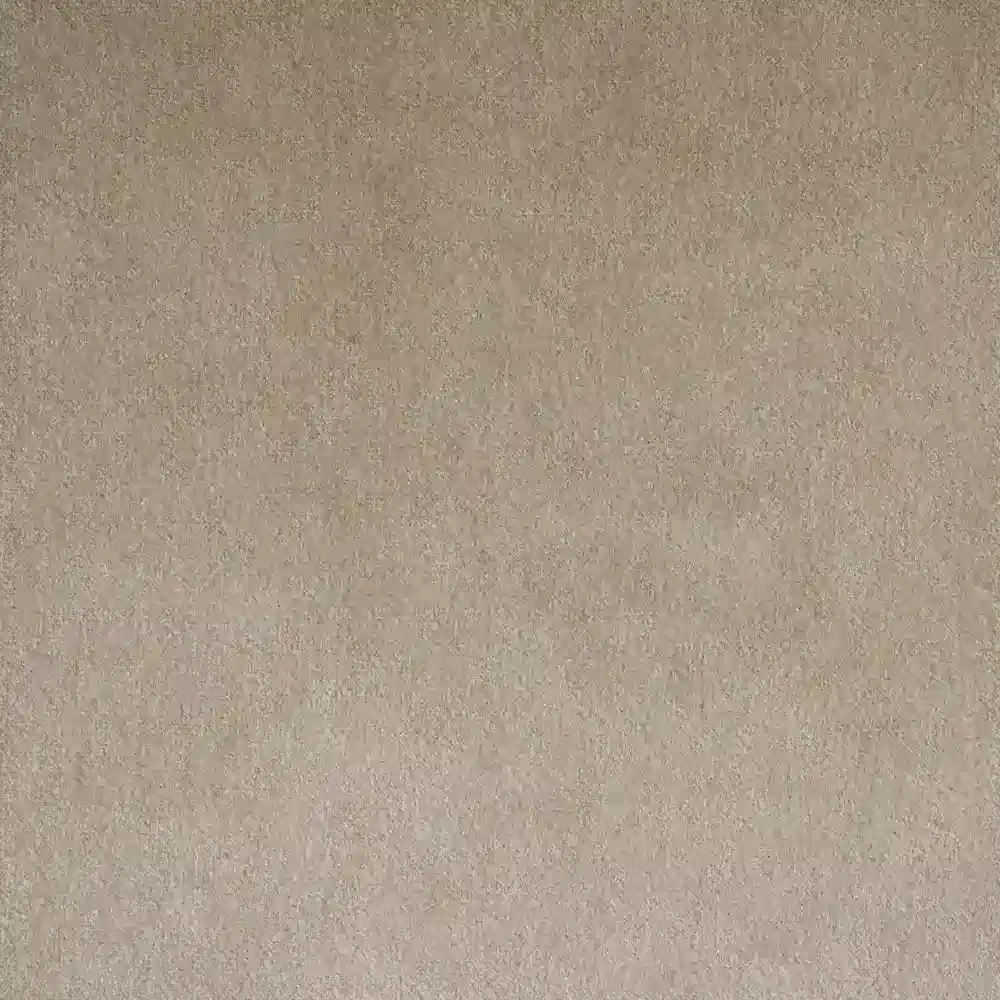 Empress Light Beige Velveteen 3-Seater Fabric Sofa