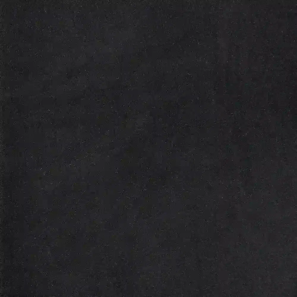 Hollis Black Velvet Ottoman