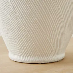 Blythe Matte White Ceramic Vase