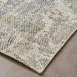 Maded Blue Beige Floor Rug - Medium 200cm x 300cm