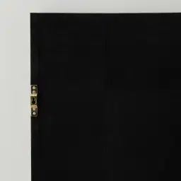 Fita Paper Pulp Shadow Box with Light Brown Frame