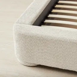 Estelle Stone Cream Queen Bed