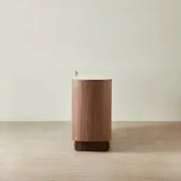 Sierra Walnut Brown Sideboard - Sintered Stone Top