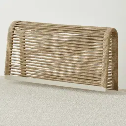 Luciana Matte Beige Latte 4-Seater Outdoor Sofa