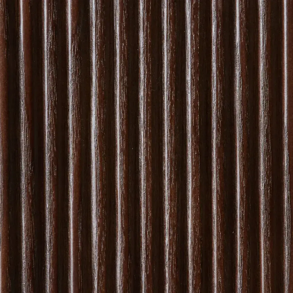 San Pierre II Ebony Brown Ash Veneer High Cabinet