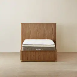 San Pierre Toffee Brown Ash Veneer King Single Bed
