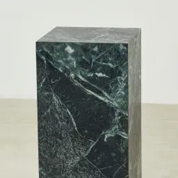 Santorini Matte Emerald Sintered Stone High Plinth 30x30x90cm