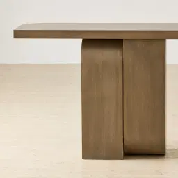 Jamil Ash Oak Veneer Dining Table