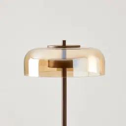 Alina Wooden Metal Floor Lamp