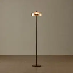 Alina Wooden Metal Floor Lamp