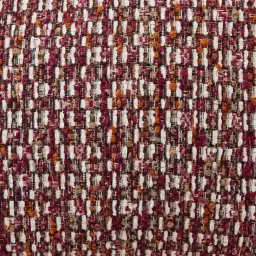 Sangria Red Woven Fabric Cushion 40x60