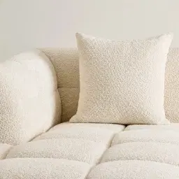Amity Stone Cream Woven Fabric Left Chaise Module