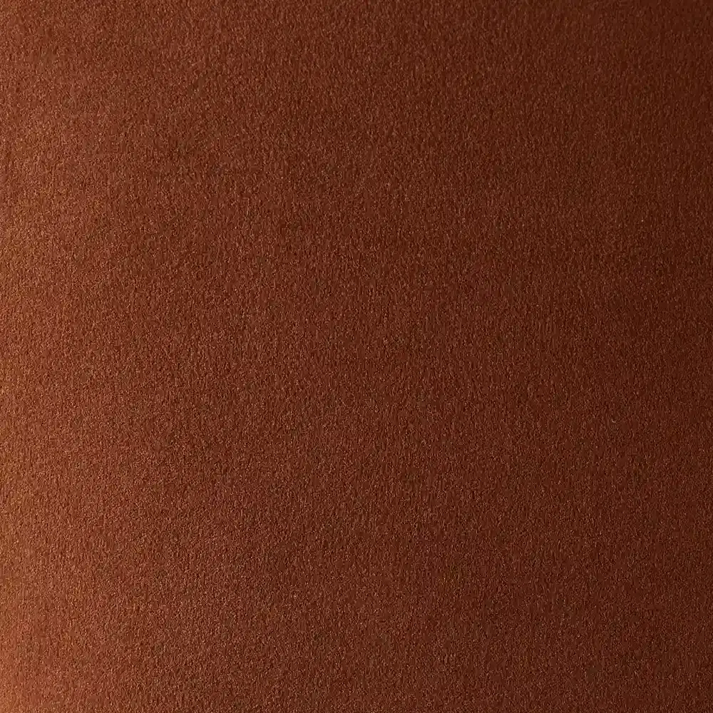 Debra Copper Brown Velveteen Fabric Counter Stool