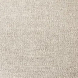 Macie Chiffon White Fabric Modular Corner Sofa with Ottoman