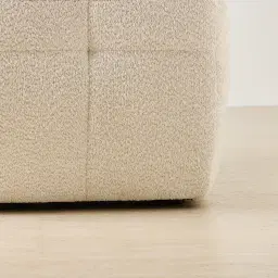 Amity Stone Cream Woven Fabric 2 Pieces Modular Sofa with Left Arm and Right Chaise