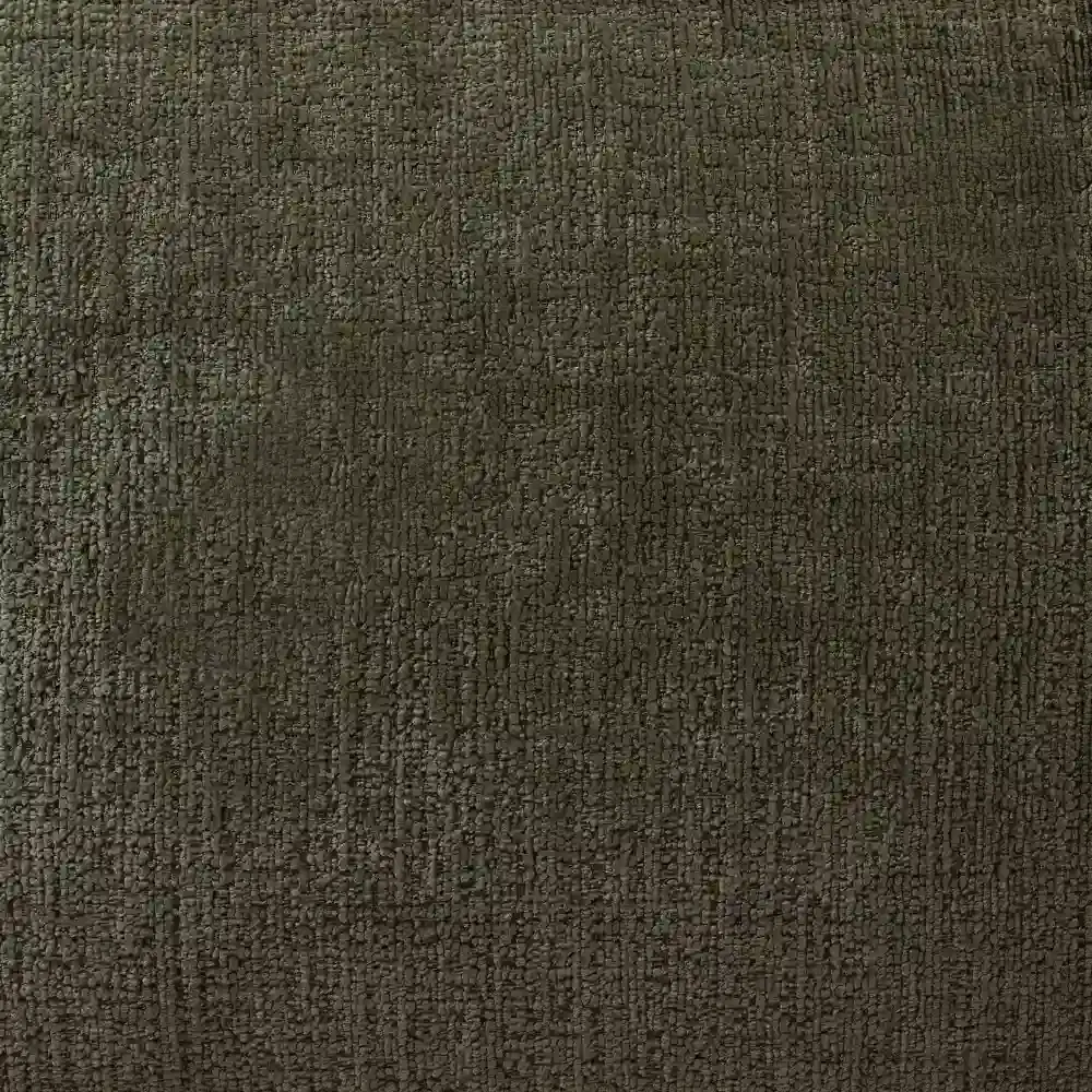 Riviera Green Chenille Fabric King Bed with Medium Brown Ash Veneer